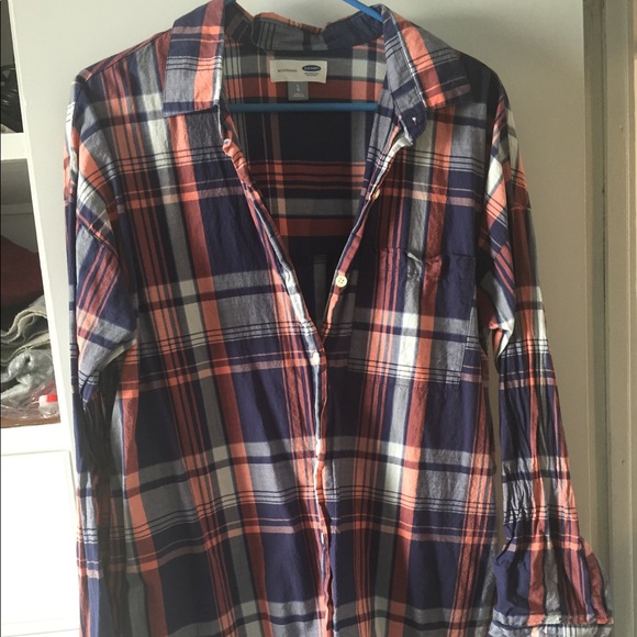 Old Navy Tops - Old navy plaid shirt